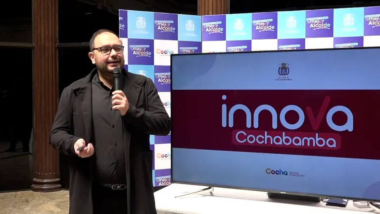 El secretario de Ciudad Digital y Gobierno Electr&oacute;nico de la Alcald&iacute;a, Andre&eacute; Canelas, este 21 de enero. GAMC