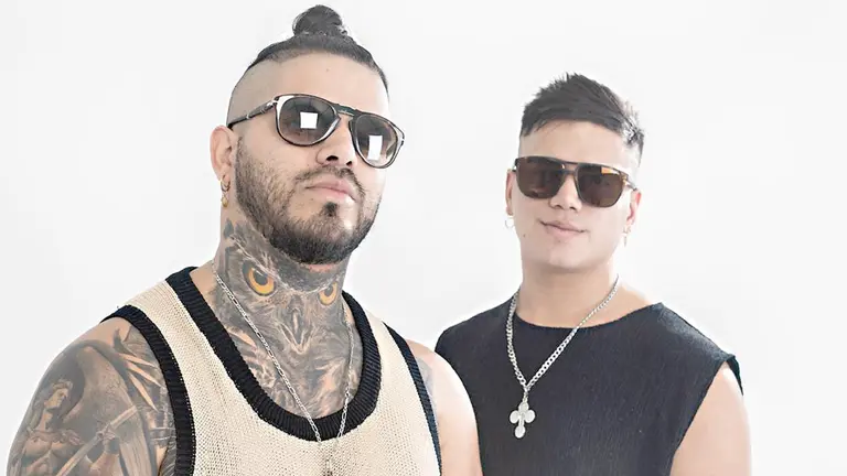 El d&uacute;o musical &lsquo;Hermanos Rey&rsquo;./ CORTES&Iacute;A