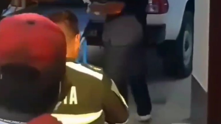 Polic&iacute;a investiga doble crimen en Puerto Quijarro, Santa Cruz./ CORTES&Iacute;A