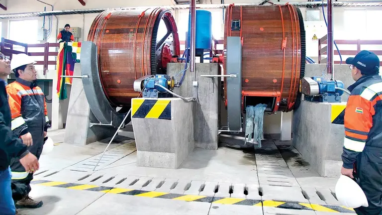 Las instalaciones de la planta que se encuentra en el municipio de Turco, Oruro./ ABI