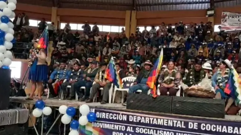 Ampliado del "evismo" en el municipio de Tiraque. CAPTURA DE PANTALLA