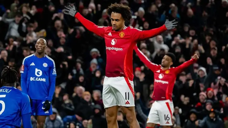 Manchester United remonta a Leicester y avanza de ronda en FA Cup. FACEBOOK MANCHESTER UNITED.