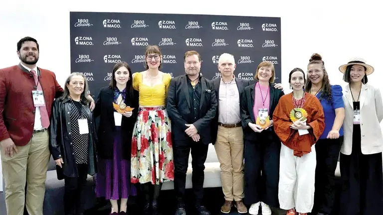 Acto de entrega de los premios de la Fundaci&oacute;n Pati&ntilde;o en Zona Maco./ RRSS, FUNDACI&Oacute;N PATI&Ntilde;O