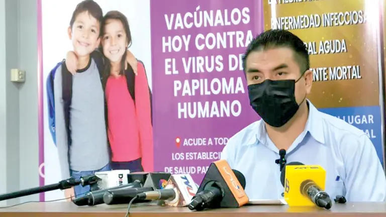 El jefe de Epidemiolog&iacute;a del SEDES, Rub&eacute;n Castillo, este 11 de febrero./ MELISSA REVOLLO