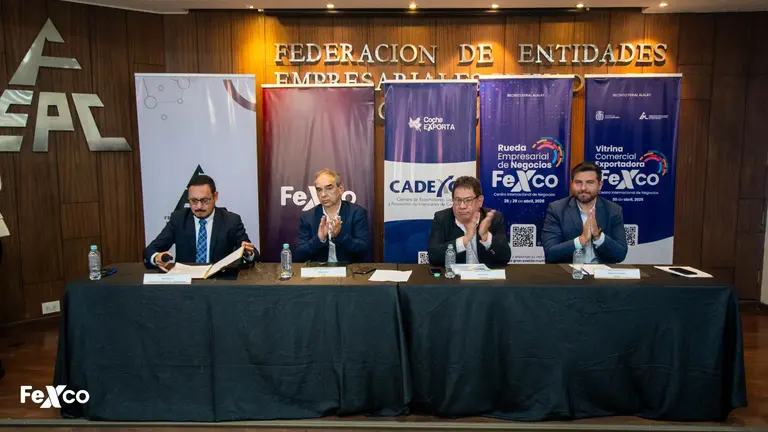 La alianza entre la FEXCO y la Cadexco, este 12 de febrero. FEXCO