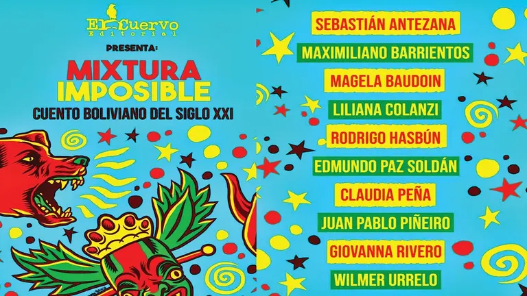 Portadas de &lsquo;Mixtura imposible&rsquo; de Editorial El Cuervo./ RRSS, ESITORIAL EL CUERVO
