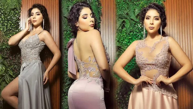 Elizabeth Alta Costura muestra su nueva colección denominada Versátil, una propuesta que rinde homenaje a la mujer actual./ RAÚL RAMÍREZ