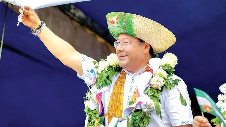 Luis Arce, presidente de Bolivia./ FACEBOOK LUCHO ARCE