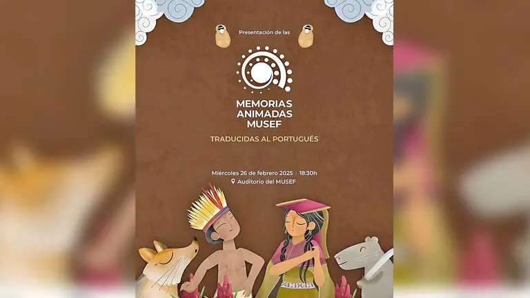 Arte promocional de la presentaci&oacute;n &lsquo;Memorias Animadas Musef&rsquo;./ RRSS, MUSEF