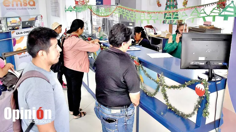 Imagen referencial de las oficinas de Recaudaciones de la Alcald&iacute;a./ DICO SOL&Iacute;S
