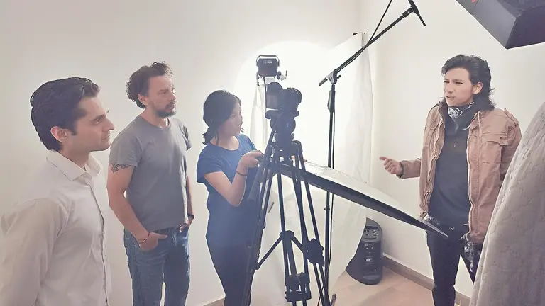 Clase en desarrollo de una edición pasada del taller. /  CORTESÍA