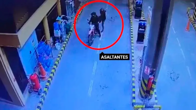 El momento del atraco. Red Uno