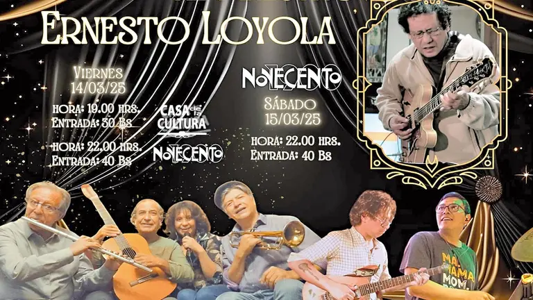 P&oacute;ster del concierto &lsquo;Homenaje al maestro Ernesto Loyola&rsquo;./ CORTES&Iacute;A