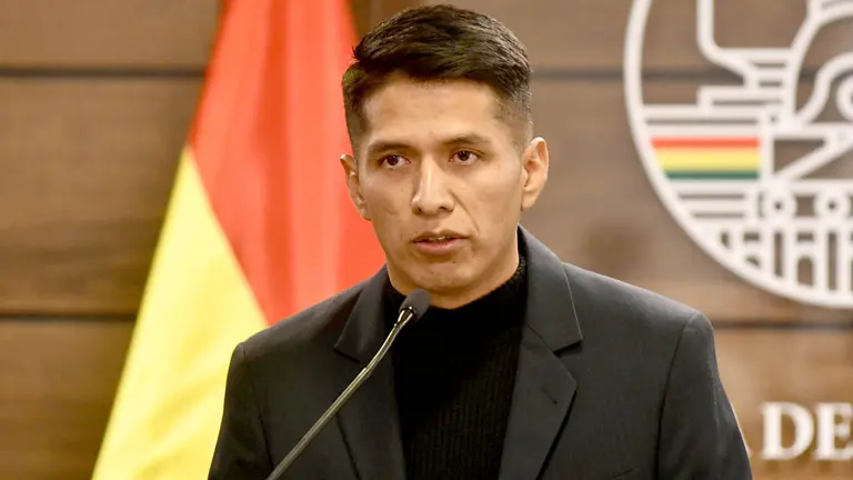 El presidente del Senado, Andrónico Rodríguez./ APG