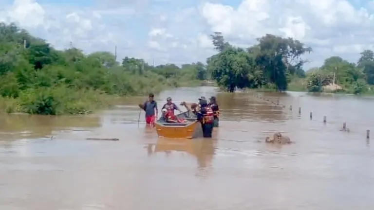 Inundación en Yapacaní, Santa Cruz./ GADSCZ