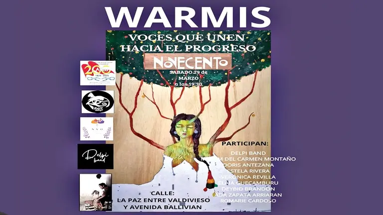 P&oacute;ster promocional de &lsquo;Warmis: Voces que unen hacia el progreso&rsquo;./ CORTES&Iacute;A