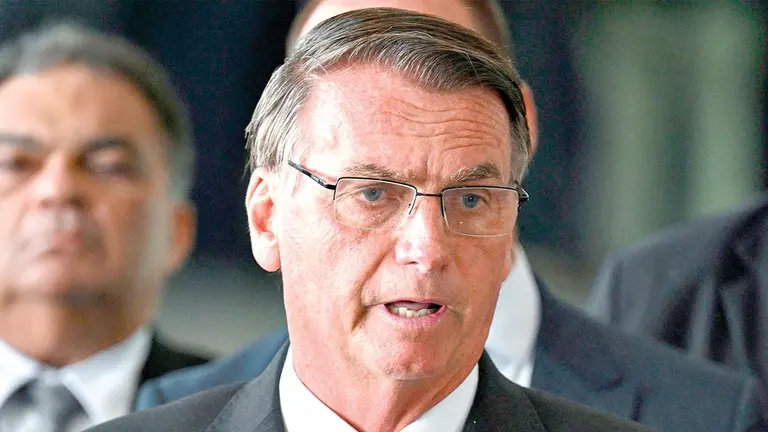 Jair Bolsonaro, ex presidente de Brasil./ EL MUNDO