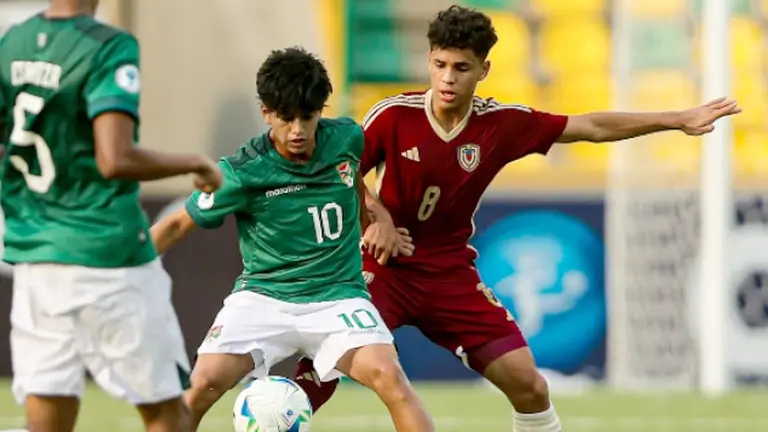 La Selección boliviana de fútbol perdió ante Venezuela en su debut en el Sudamericano Sub-17./ OXIGENO.BO