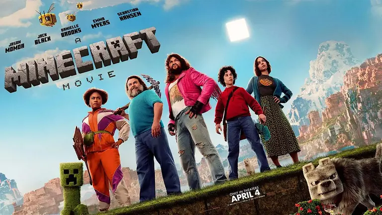 P&oacute;ster oficial de &lsquo;Minecraft&rsquo; (2025)./ INTERNET MOVIE DATABASE