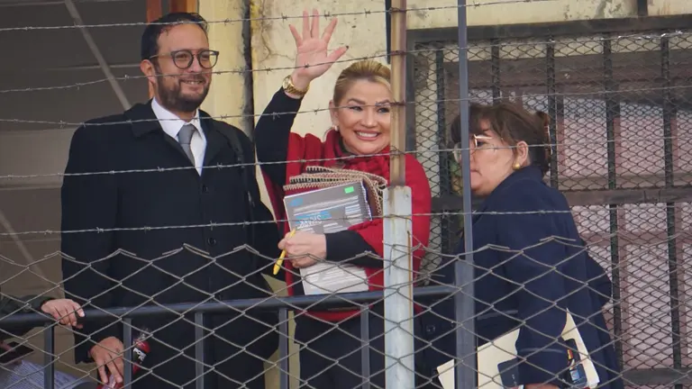 Un tribunal de sentencia de La Paz determin&oacute; anular el proceso penal contra Jeanine A&ntilde;ez en el caso de la Empresa Boliviana de Alimentos (EBA). APG