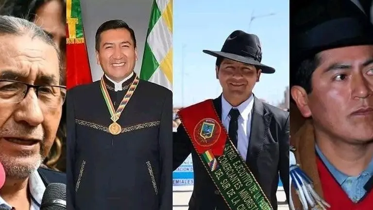 Los cuatro posibles precandidatos para acompa&ntilde;ar una hipot&eacute;tica f&oacute;rmula con Evo. URGENTE.BO