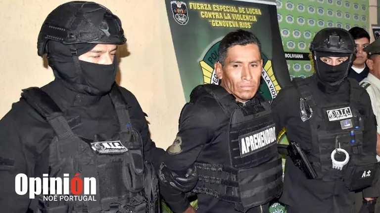 Willy Rioja J., sentenciado por feminicidio en Cochabamba./ NO&Eacute; PORTUGAL