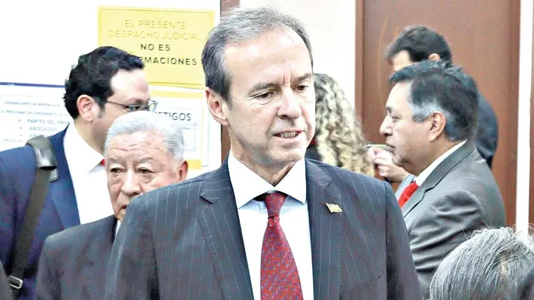 Jorge Tuto Quiroga, precandidato presidencial./ APG