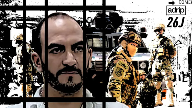 El abogado, Jorge Valda, fue detenido este viernes cerca de las 07:20 en la ciudad de Santa Cruz. COMPOSICI&Oacute;N ADRIANO LENAZ