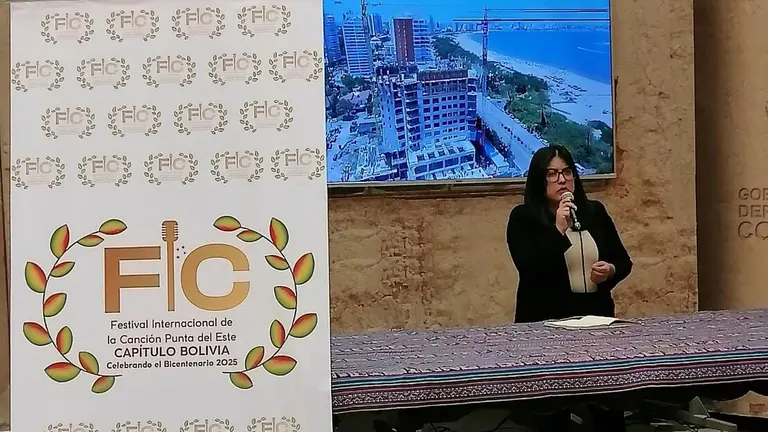 La directora del festival, Amalia Canedo. CORTES&Iacute;A