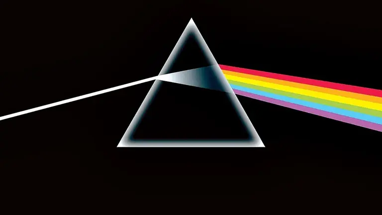 La geometría de lo invisible: el diseño de portada de &lsquo;The Dark Side of the Moon&rsquo;.