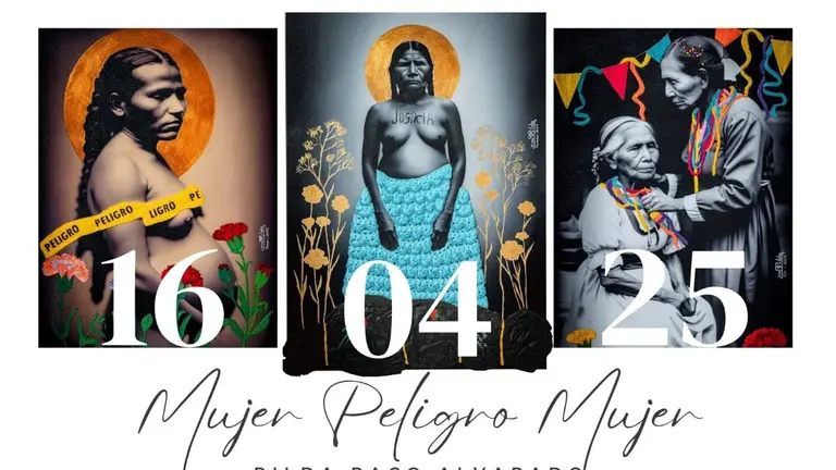 La artista boliviana Rilda Paco Alvarado presenta su m&aacute;s reciente exposici&oacute;n titulada &ldquo;Mujer &ndash; Peligro &ndash; Mujer&rdquo;. CAPTURA DE PANTALLA