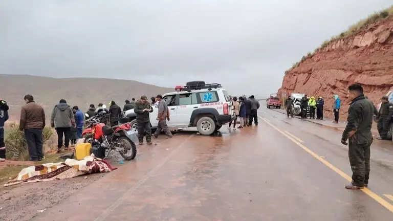 Imagen referencial de un accidente de tr&aacute;nsito. ABI
