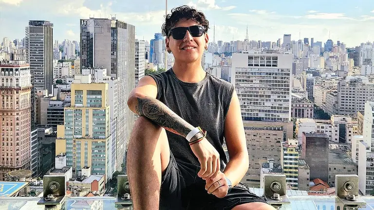 El estudiante de Ingeniería de Sonido, Nicolás Martínez./ CORTESÍA