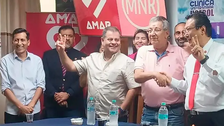Presentaci&oacute;n de Chi, como candidato de MNR. TOMADA DE URGENTE