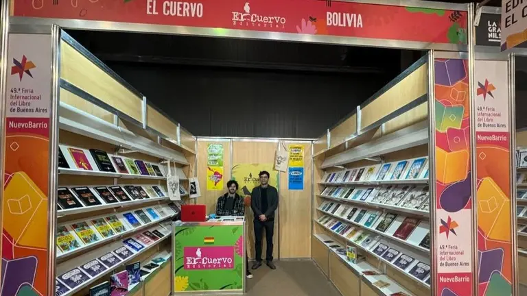 Participaci&oacute;n de El Cuervo en la Feria del Libro de Buenos Aires. EMBAJADA DE BOLIVIA EN ARGENTINA