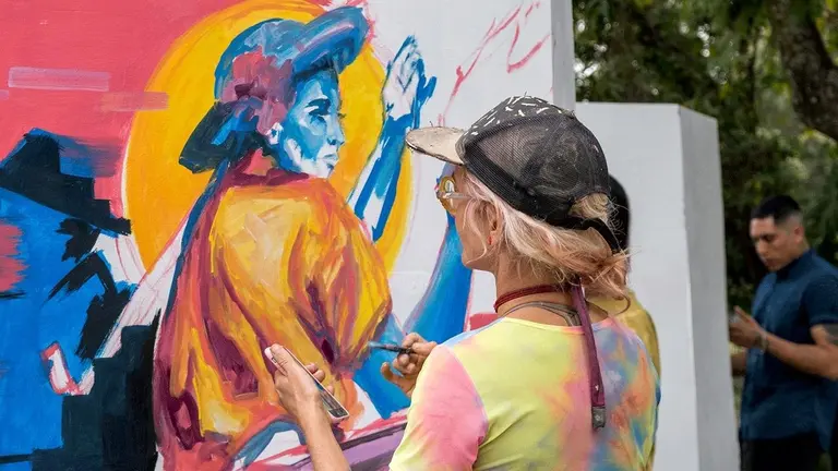 Bienal de Arte Urbano regresa en 2025 con su séptima edición, bajo el lema &ldquo;Patrimonio Futuro- Arte Urbano y Memoria Viva&rdquo;. En el marco del bicentenario de Bolivia./ FACEBOOK