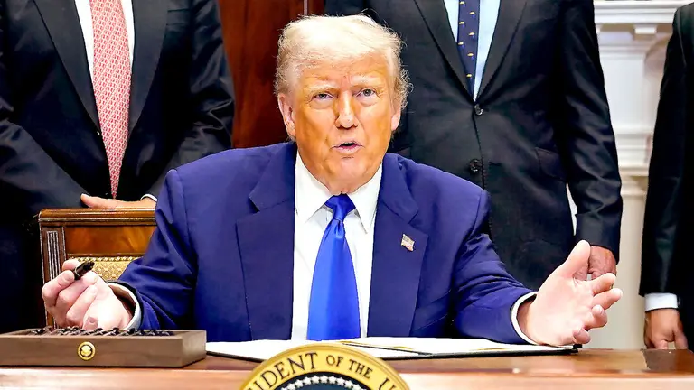 El presidente de Estados Unidos, Donald Trump./N MUNDO
