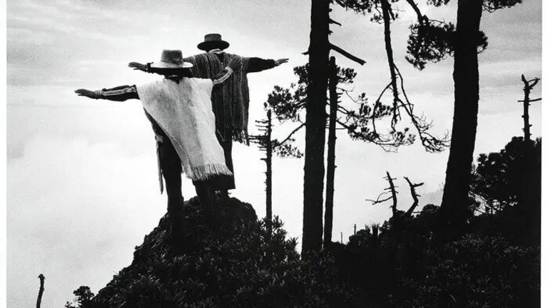 Una fotograf&iacute;a de Salgado, tomada en el volc&aacute;n Chimborazo, Ecuador. ICP
