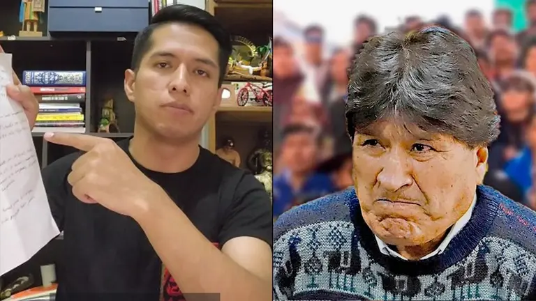 A trav&eacute;s de un video en sus redes sociales, Andr&oacute;nico se dirigi&oacute; al "evismo". COMPOSICI&Oacute;N OPINI&Oacute;N