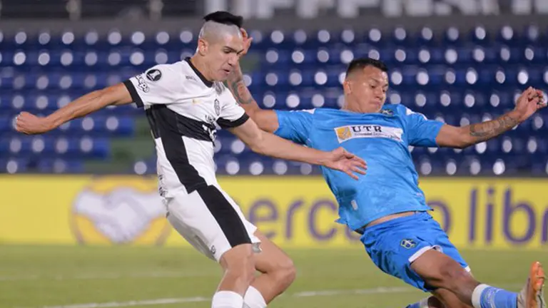 Una jugada del partido disputado este jueves. CONMEBOL