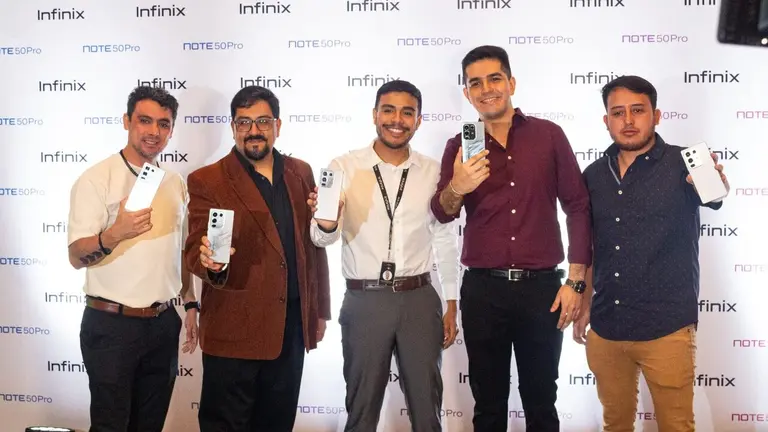 INFINIX presenta en Bolivia el nuevo NOTE 50 PRO, un smartphone con dise&ntilde;o premium a precio accesible. INFINIX