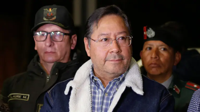 El presidente Luis Arce. FB LUCHO ARCE