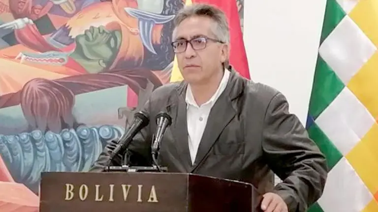 El viceministro de Coordinación Gubernamental, Gustavo Torrico, descartó que se declare estado de sitio./ OXIGENO.BO