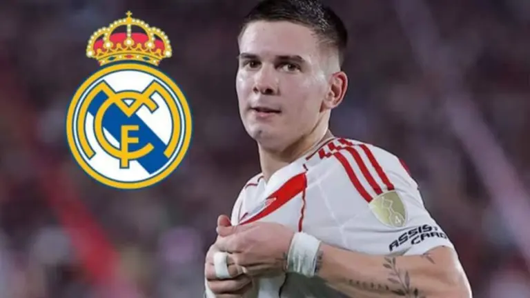 Franco Manstantuono, nuevo jugador del Real Madrid. NEWSFOOTBALL.