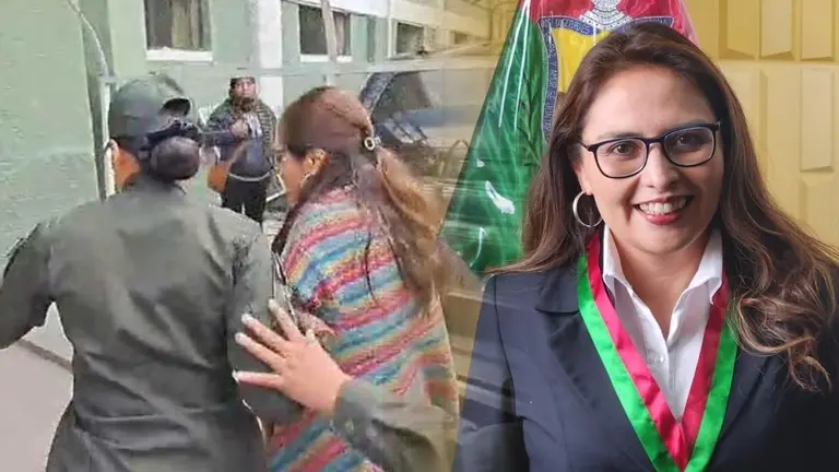Aprehenden a la vocal judicial Claudia Castro por caso del presunto consorcio. COMPOSICI&Oacute;N OPINI&Oacute;N