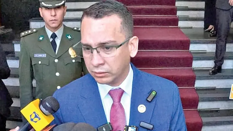 El presidente del TSJ, Romer Saucedo./ APG
