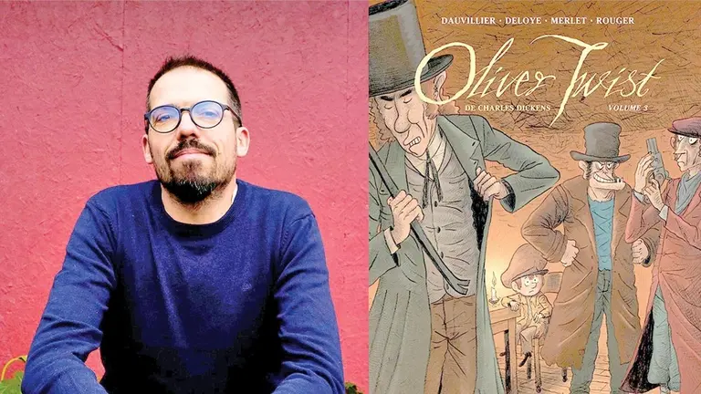 El ilustrador Oliver Deloye. / CDLLP