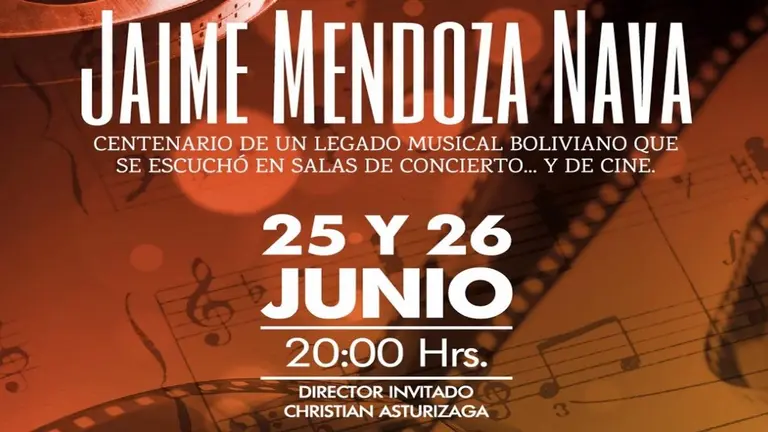 Sinf&oacute;nica rinde homenaje a Jaime Mendoza Nava./ RRSS
