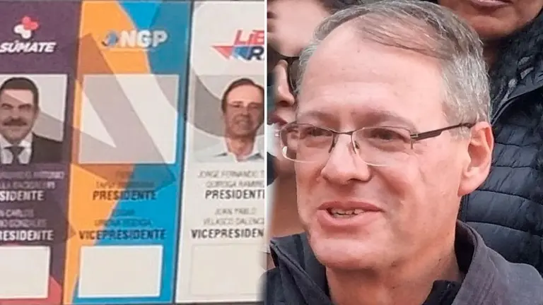 Jaime Dunn, candidato a presidente por Nueva Generaci&oacute;n Patri&oacute;tica./ ERBOL