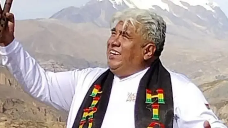 Franklin Soria, fundador y vocalista de la agrupaci&oacute;n folcl&oacute;rica Hiru Hicho. EL ALTE&Ntilde;O